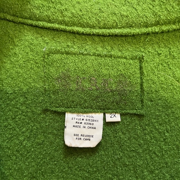 Plus size wool blazer - Picture 2 of 4